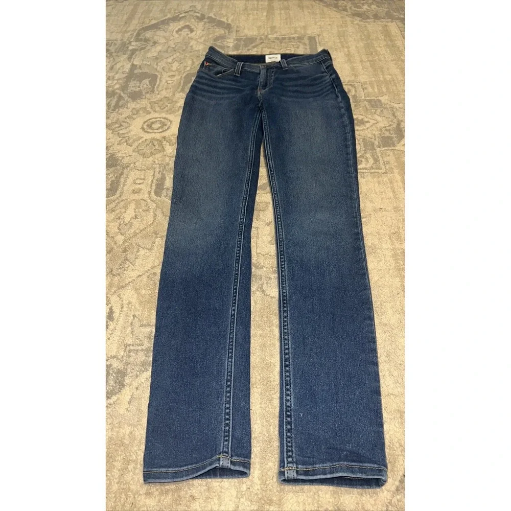 Hudson Jeans‎ Womens Sz 25 Blue Denim Blair Skinny Denim Cotton Stretch